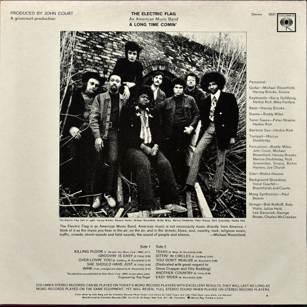 Release: A Long Time Comin'-Vinyl-US-None-PC 9597, 9597-4545641