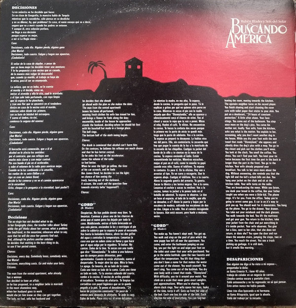 Release: Buscando América-Vinyl-US-1984-60352-1, 9-60352-1-2392434