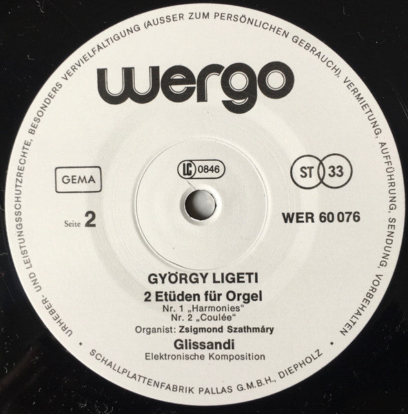 Doppelkonzert / San Francisco Polyphony / 2 Etüden / Glissandi