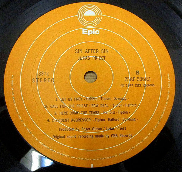 Sin After Sin = 背信の門