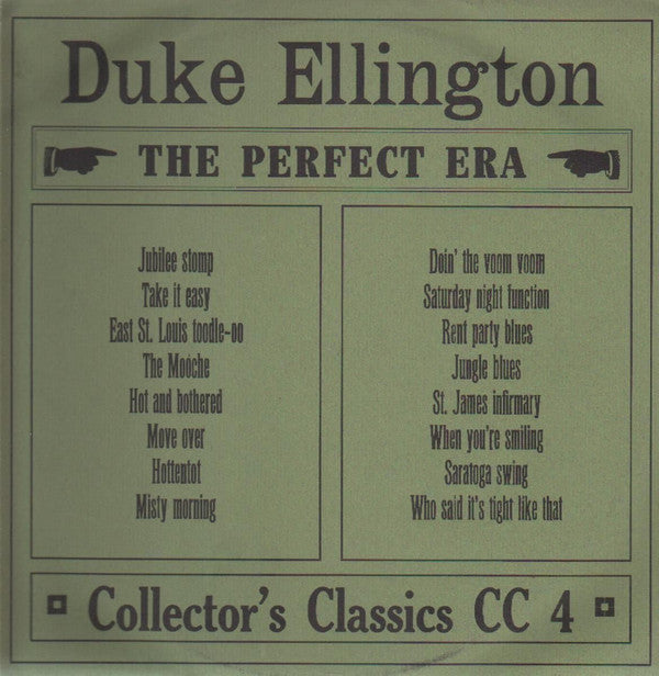 Master Release: The Perfect Era by Duke Ellington