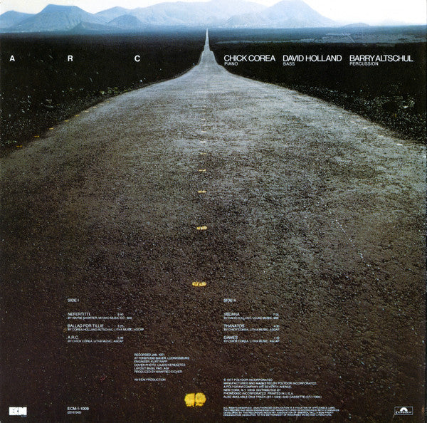 Release: A.R.C.-Vinyl-US-1977-ECM 1-1009, ECM 1-1009-1380628
