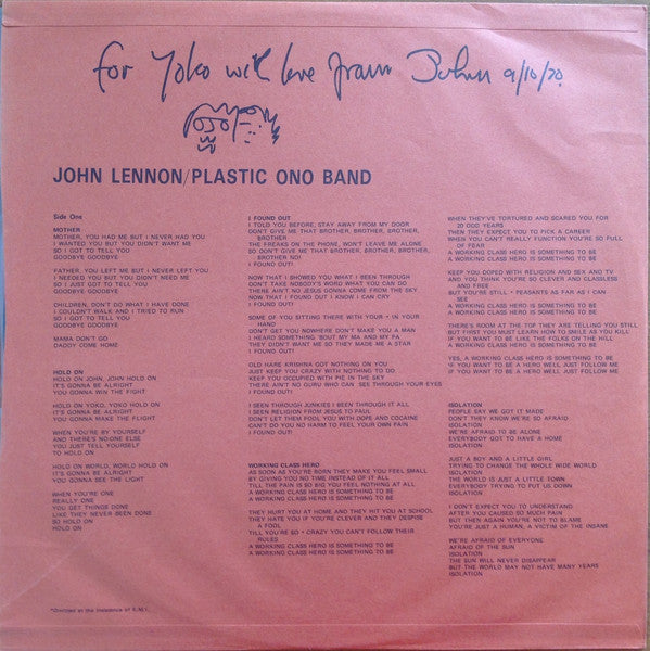 John Lennon / Plastic Ono Band