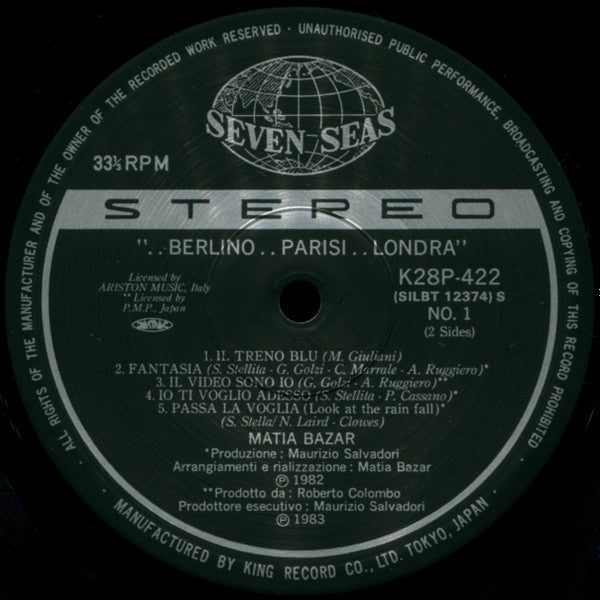 ..Berlino..Parisi..Londra