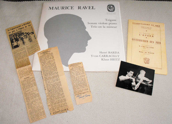 Master Release: Tzigane / Sonate Violon Piano / Trio En La Mineur by Maurice Ravel