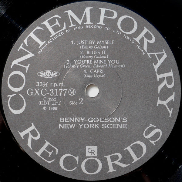 Benny Golson's New York Scene