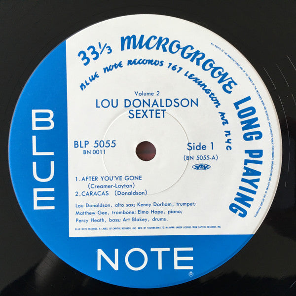 Lou Donaldson Sextet Volume 2