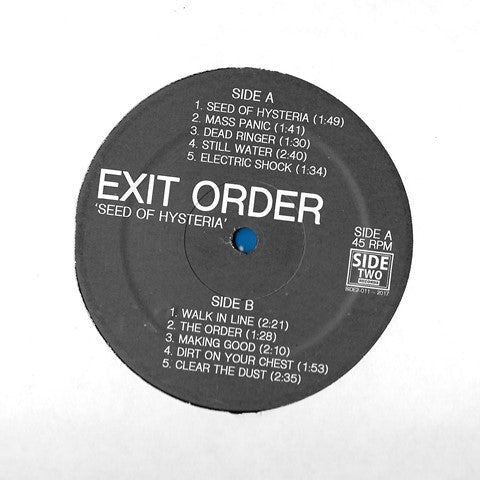 Master Release: Seed Of Hysteria  by Exit Order