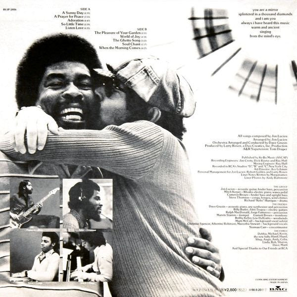 Release: Mind's Eye-Vinyl-Japan-1996-BVJP-2816, 74321-32698-1, BVJP-2816, 74321-32698-1-4827434