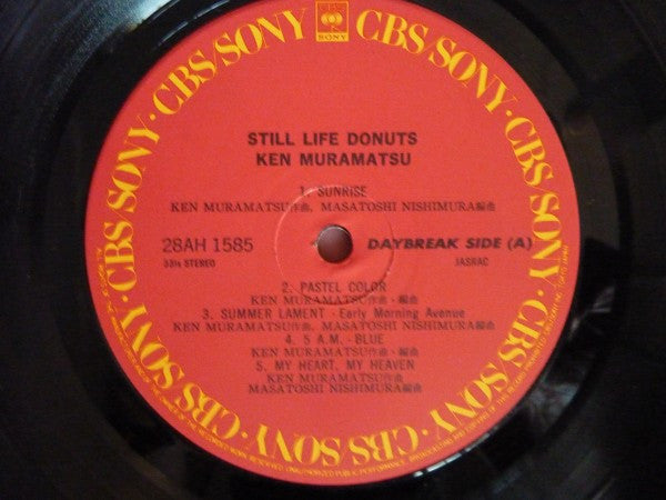 Release: Still Life Donuts-Vinyl-Japan-1983-28AH-1585-4270041