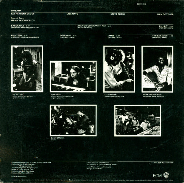 Master Release: Offramp by Pat Metheny Group