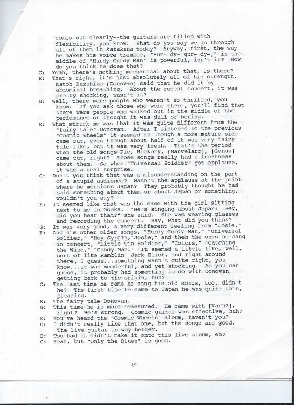 Live In Japan: Spring Tour 1973