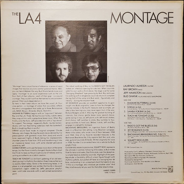 Release: Montage-Vinyl-US-1981-CJ-156-4123352