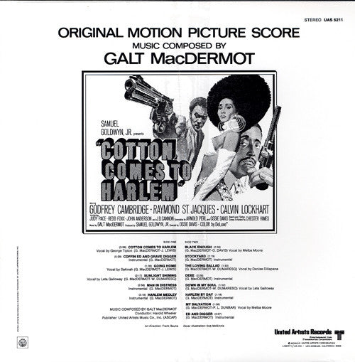 Master Release: Cotton Comes To Harlem (Original Motion Picture Score) by Galt MacDermot