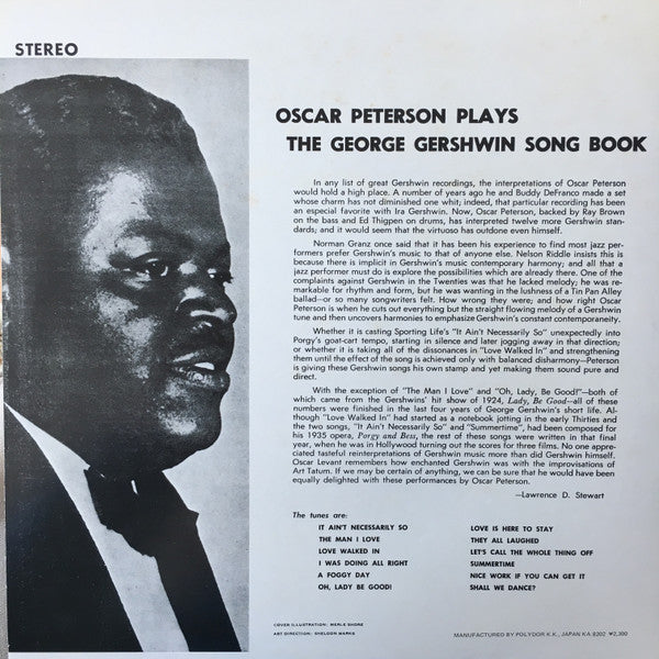 Master Release: Oscar Peterson Plays The George Gershwin Song Book by The Oscar Peterson Trio