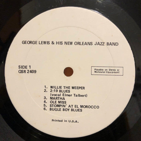 George Lewis Jam Session 1950