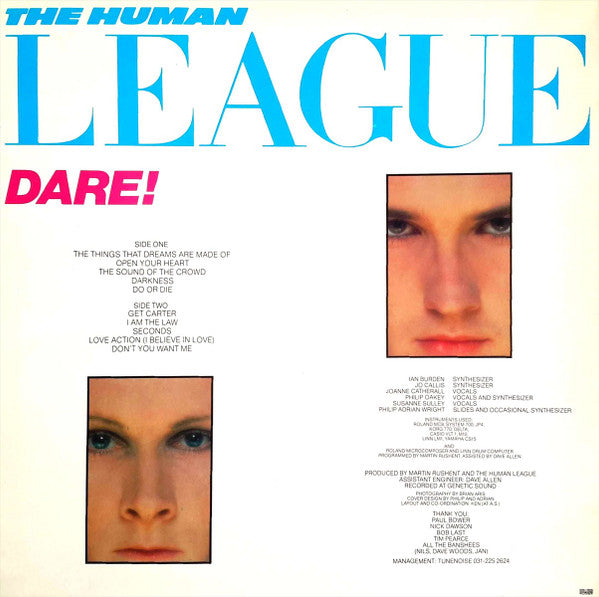 Release: Dare-Vinyl-Scandinavia-1981-V2192, V-2192-1162570