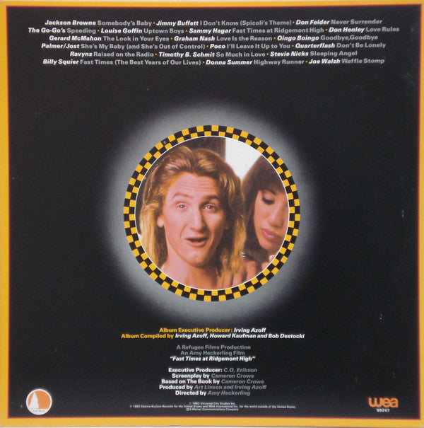 Release: Fast Times At Ridgemont High • Music From The Motion Picture-Vinyl-Japan-1982-P-5613-4, P-5613-4, 99247-4220998