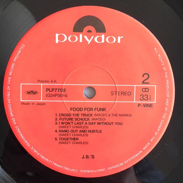 Food For Funk (J.B.'s 45's Groove)