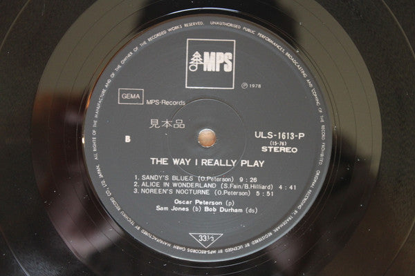 The Way I Really Play