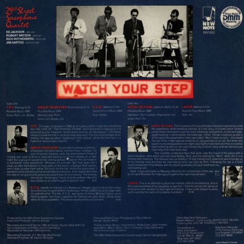 Release: Watch Your Step-Vinyl-US-1985-NN1002-3664739
