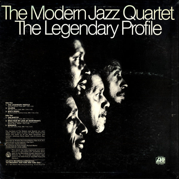 Release: The Legendary Profile-Vinyl-US-None-SD 1623-8706693