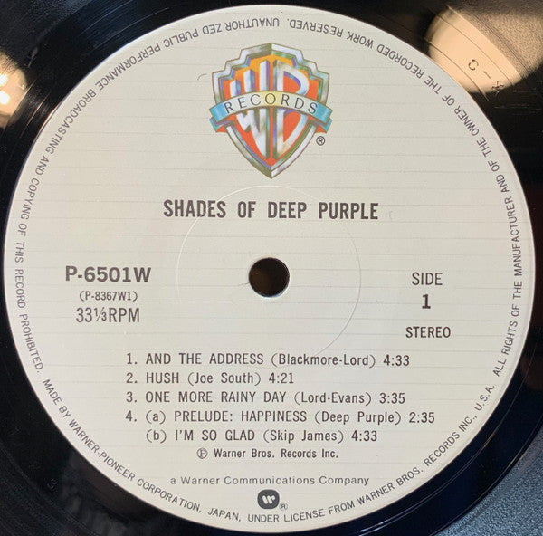 Shades Of Deep Purple