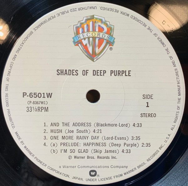 Shades Of Deep Purple