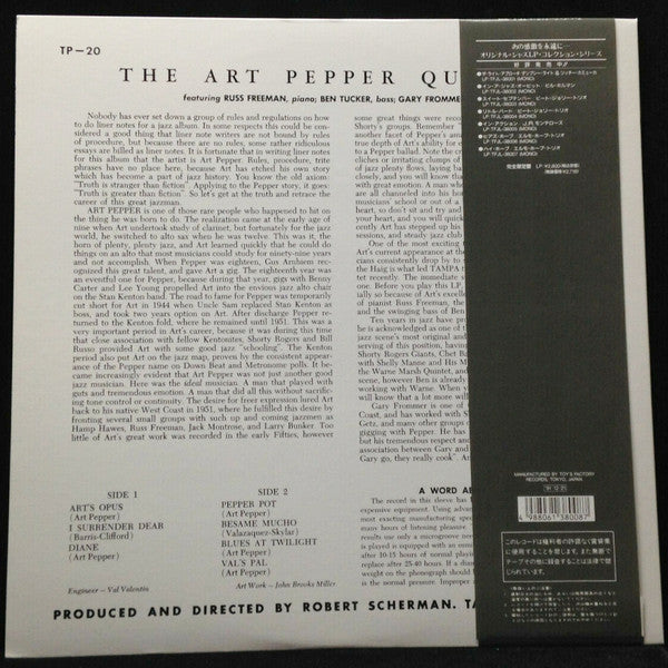 The Art Pepper Quartet
