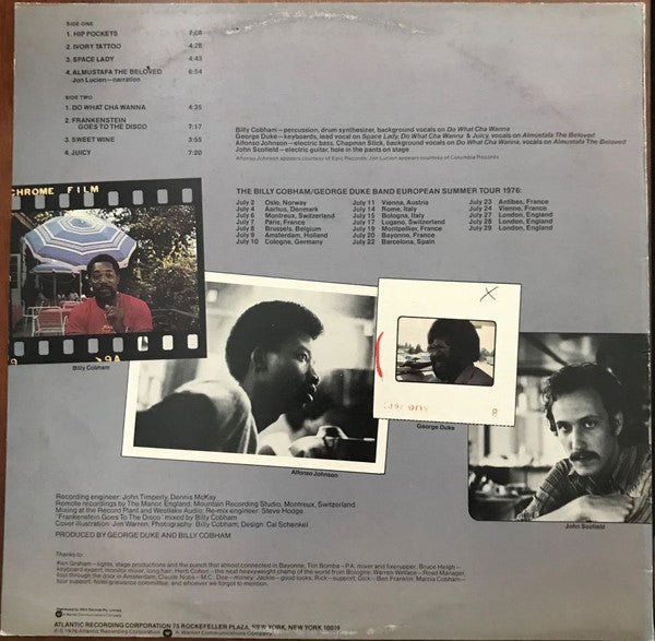 Release: "Live" On Tour In Europe-Vinyl-Australia-1976-SD 18194-7442958