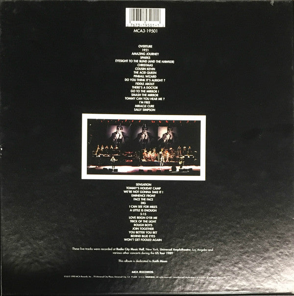 Release: Join Together-Vinyl, Box Set-US-1990-MCA3-19501-3040620