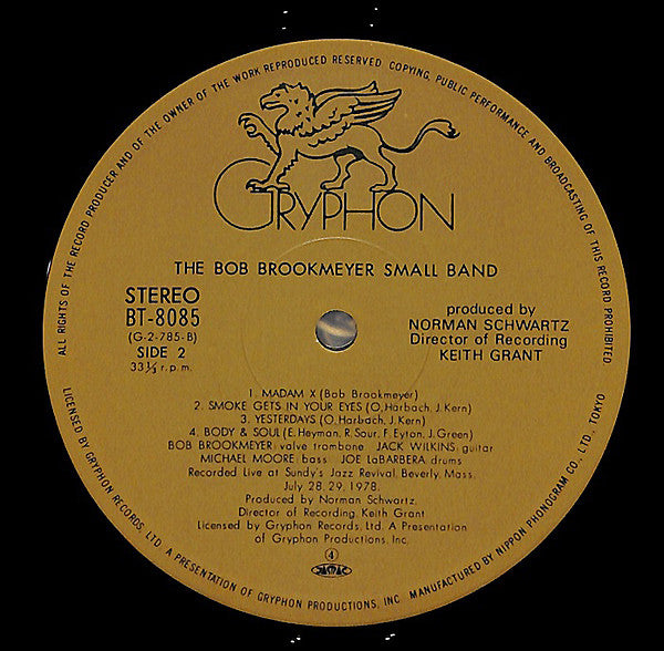 The Bob Brookmeyer Small Band