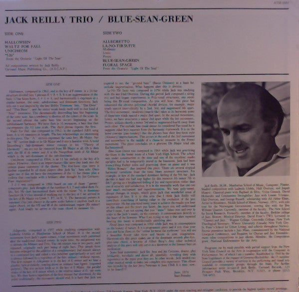 Release: Blue-Sean-Green-Vinyl-US-1974-ATM-1001-9854065