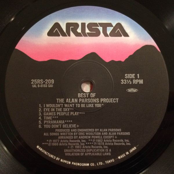 The Best Of The Alan Parsons Project