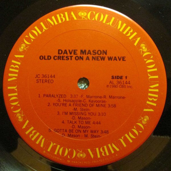 Old Crest On A New Wave