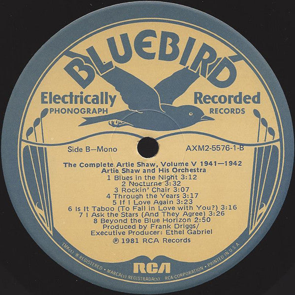 The Complete Artie Shaw Volume V, 1941-1942