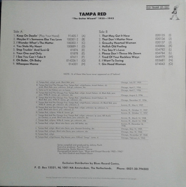 Release: Unknown Release-Vinyl-Netherlands-1987-OT-1201-5215040