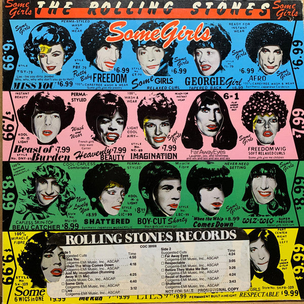 Release: Some Girls-Vinyl-US-1978-COC 39108-4965796