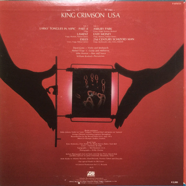 Release: USA-Vinyl-Japan-1975-P-8565A-4215093