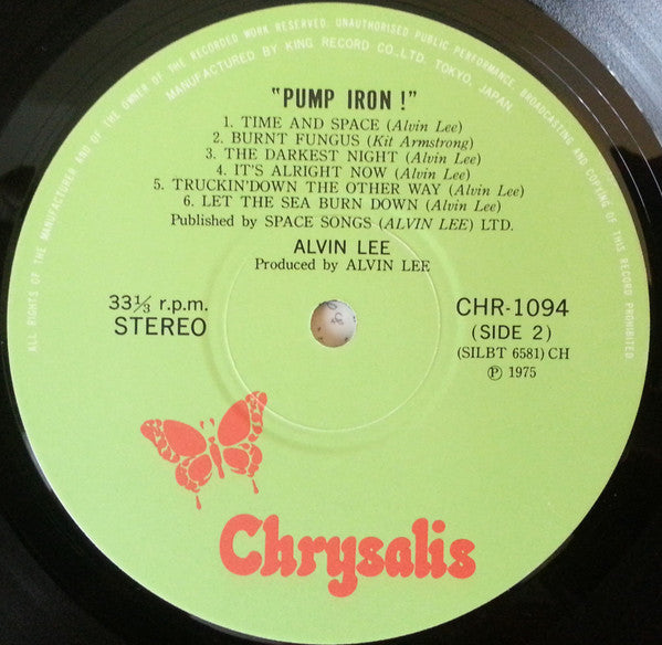 Release: Pump Iron!-Vinyl-Japan-1975-CHR-1094-8189761