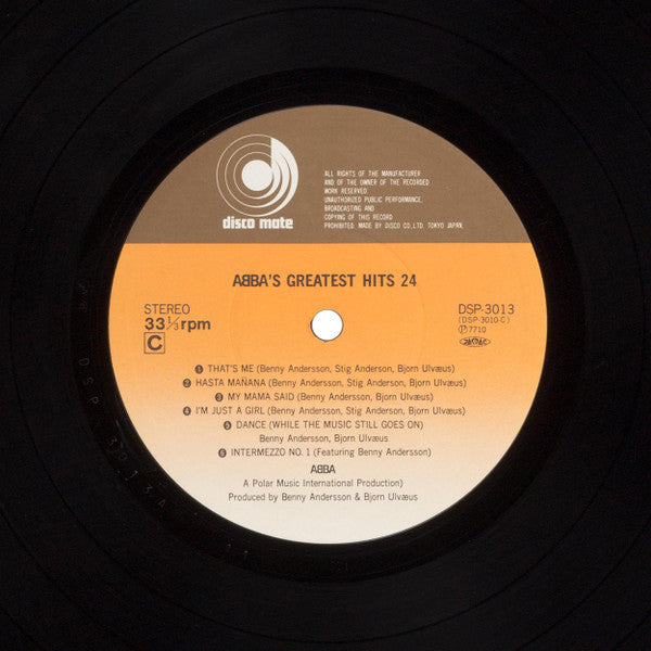 ABBA's Greatest Hits 24 = アバ・グレイテスト・ヒッツ24