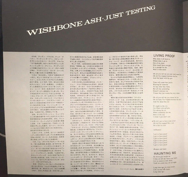 Just Testing = ジャスト・テスティング