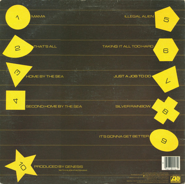 Release: Genesis-Vinyl-US-1983-80116-1, 7 80116-1-1028168