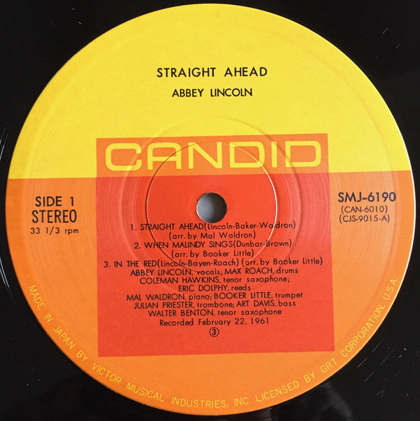 Straight Ahead