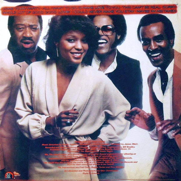Master Release: Come To My Party by The Impressions