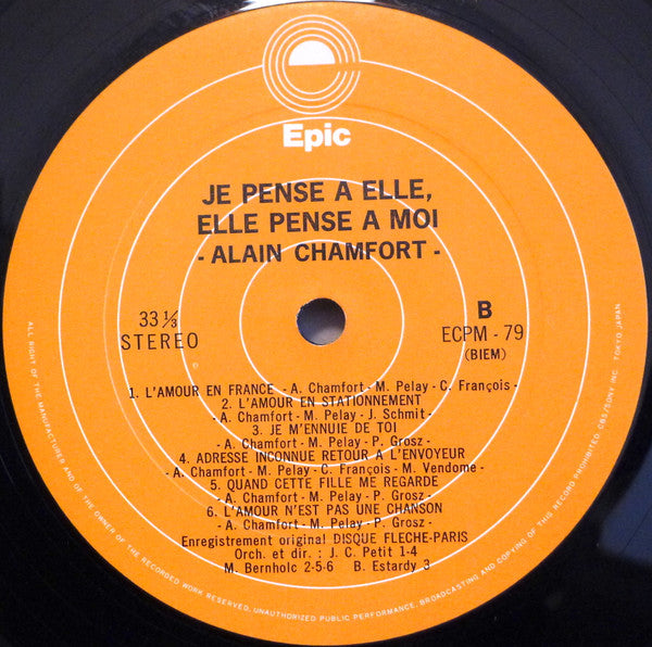 Je Pense A Elle, Elle Pense A Moi...