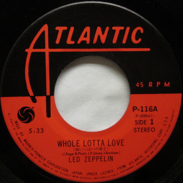 Whole Lotta Love / Living Loving Maid (She's Just A Woman)
