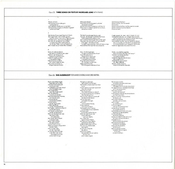 The Complete Works Of Anton Webern, Volume 1 (Op. 1-31)