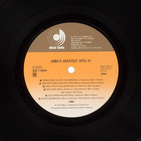 ABBA's Greatest Hits 24 = アバ・グレイテスト・ヒッツ24