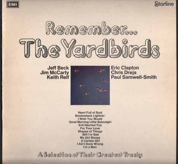 Release: Remember... The Yardbirds-Vinyl-UK-1981-SRS 5069, 1E 048 ○ 92362-8866887